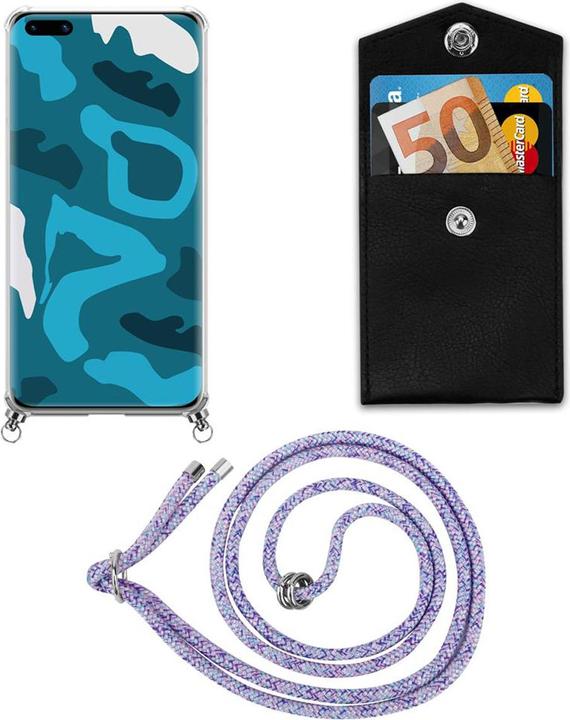Produktbild Cadorabo TPU Handy Kette SILBER Cover