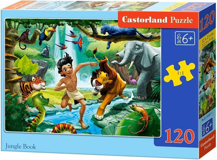 Actual product image Castorland Jungle Book, Puzzle 120 pieces (120 pieces)