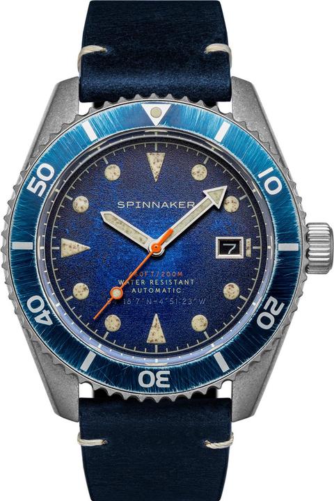 Actual product image Spinnaker SP-5089-02 Wreck Automatic 44mm 20ATM (Analogue wristwatch, 44 mm)