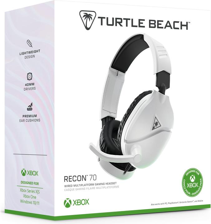 Actual product image Turtle Beach EARFORCE - RECON - 70X gaming headset (Cable)