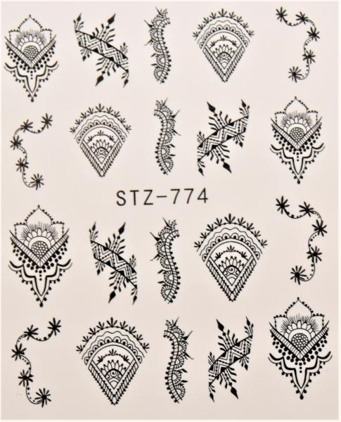 Produktbild Nagellack24 Nail Art Sticker Wassertransfer 774