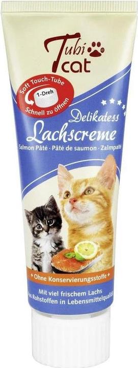 Immagine prodotto Tubicat Snack per gatti crema di salmone, 75 g, tipo di snack: pasta (1 pz., 75 g)