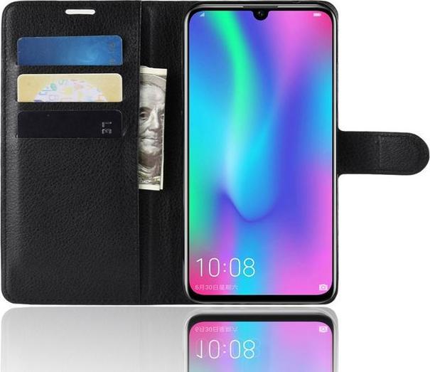 Actual product image MU Classic Litchi Leather Bookcover Series (Huawei P Smart (2019), Honor 10 Lite)