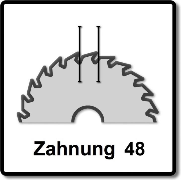 Produktbild Bosch Professional Zubehör Akku-Kreissägeblatt Expert for Wood, 190 x 1,5/1 x 30, 48 Zähne