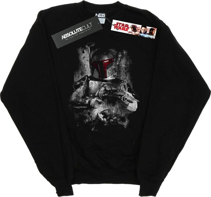 Produktbild Star Wars Boba Fett Distressed Sweatshirt (M)