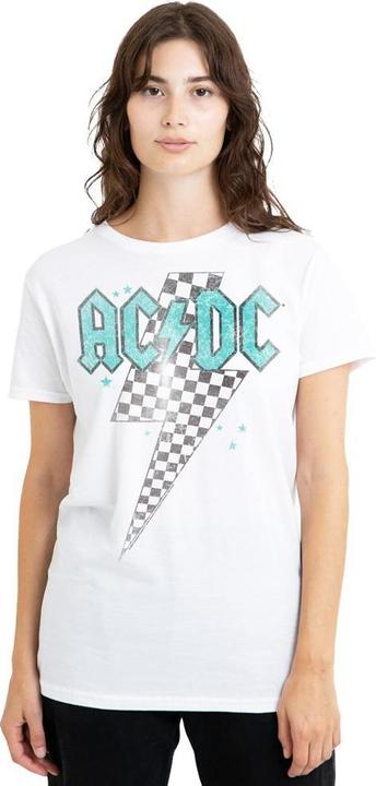 Immagine prodotto AC/DC Skewed Maglietta Bullone a Scacchiera Adulto Unisex (S)