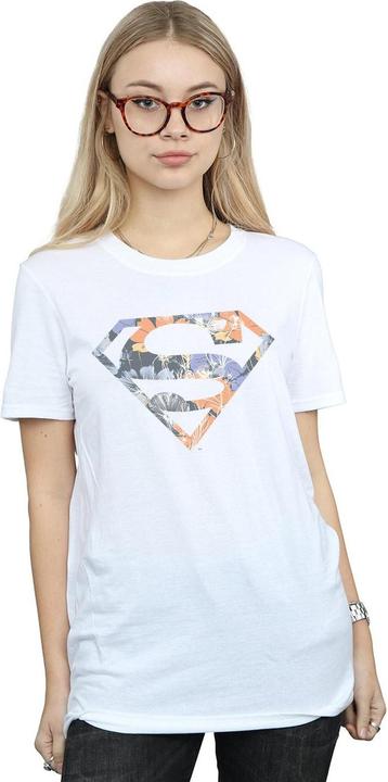 Image du produit - T-shirt SUPERMAN FLORAL LOGO - Femme (M)