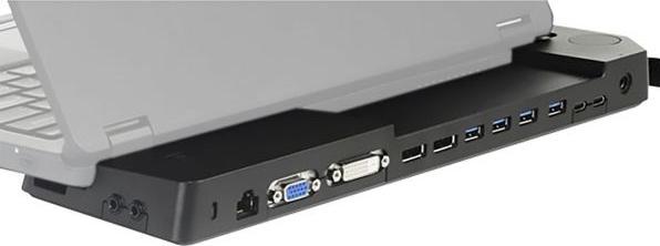 Actual product image Fujitsu PORTREP U7X7 (Docking port (proprietary), 12 Ports)