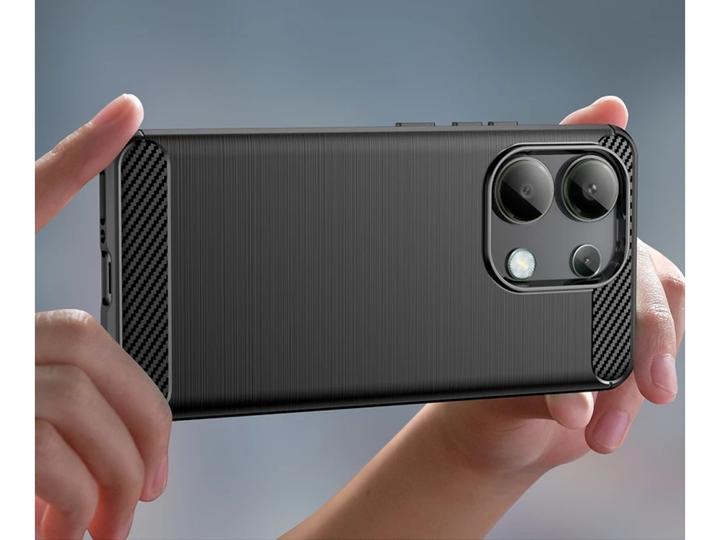 Image du produit Screenguard Étui en carbone brossé (Xiaomi Redmi Note 13 Pro 4G)