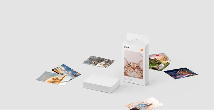Image du produit Xiaomi Papier pour imprimante photo portable Mi (287 g/m², 50 x 76 mm, 20 x)