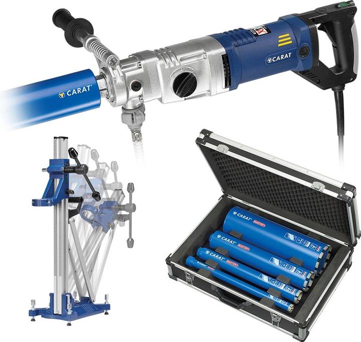 Productafbeelding Carat diamantboormachine - A-2031 - 230 V - M30 - inclusief koffer (Elektrische stroom)