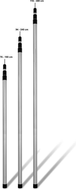 Actual product image Normani Telescopic tent pole 94-240 cm Tento