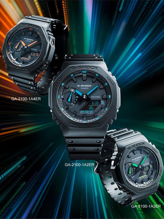 Immagine prodotto G-Shock GA-2100-1A3ER (Cronografo, 45 mm)