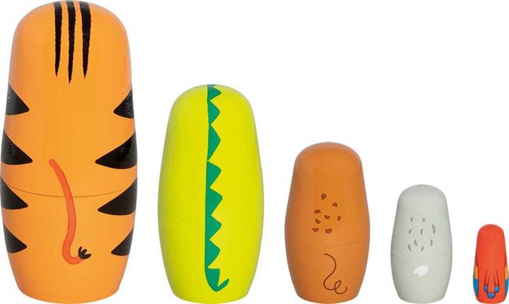 Image du produit Goki Matroschka Puppen - Tiger Tavi und seine Freunde
