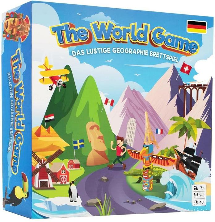 Produktbild The World Game Das lustige Geographie-Brettspiel (Deutsch)