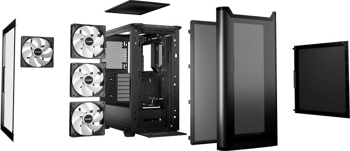 Actual product image be quiet! Pure Base 501 LX (ATX, Mini-ATX, mATX)