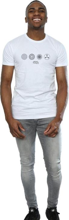Actual product image Fantastic Beasts Mens Circular Icons T-Shirt (S)