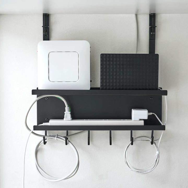 Produktbild Yamazaki Untertisch-Kabel-/Router-Organizer SMART