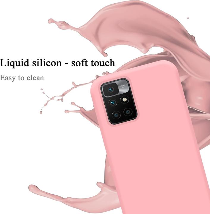 Actual product image Cadorabo TPU Liquid Silicone Case Cover (Xiaomi Redmi 10)