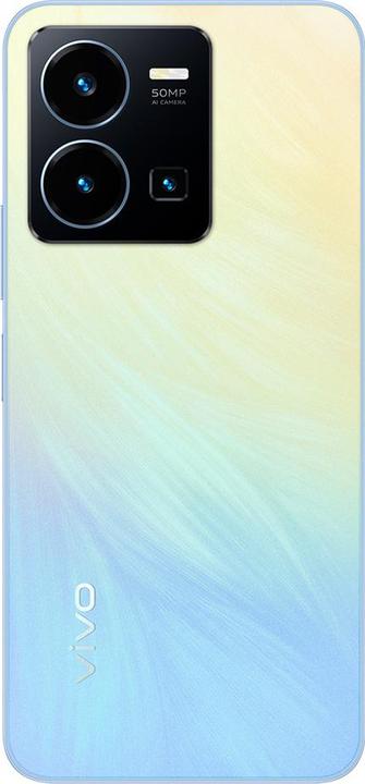 Actual product image Vivo Smartphone Y22s 6/128GB Blue (128 GB, Cyan, 6.55", Dual SIM, 50 Mpx, 4G)