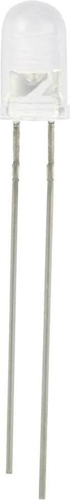 Produktbild Tru Components LED bedrahtet Neutralweiss Rund Klar 19000 mcd 30 ° 20 mA 2.7 V