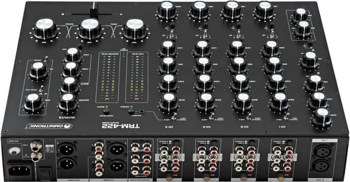 Image du produit Omnitronic TRM-422 Table de mixage rotative 4 canaux (Studio et mixeur live)