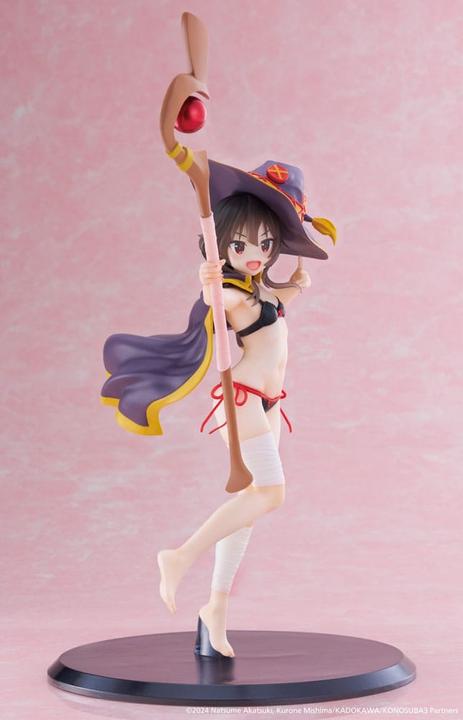 Actual product image Taito Prize KonoSuba: God's Blessing on This Wonderful World! Coreful PVC Statue Megumin Swimwear Ver. 18 cm