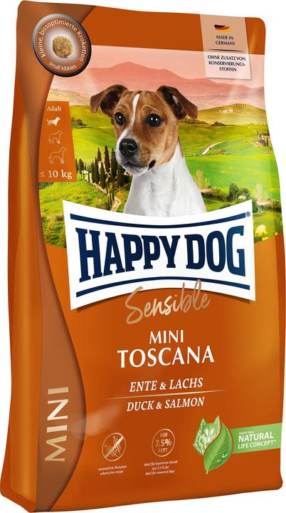 Image du produit Happy Dog Nourriture sèche Sensible Mini Toscana, 4 kg (Adulte, 1 pcs, 4000 g)
