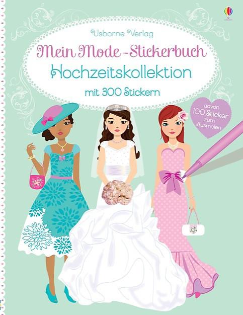 Produktbild Mein Mode-Stickerbuch: Hochzeitskollektion