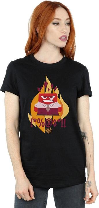Immagine prodotto Disney Inside Out Fired Up Maglietta Ampia Donna (3XL)