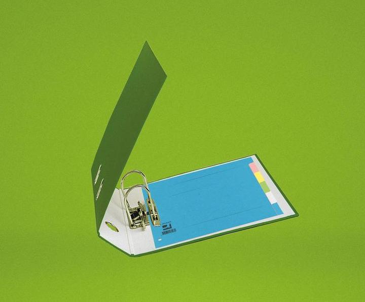 Actual product image Q-Connect Register full size cardboard, with index printing