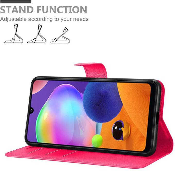 Actual product image Cadorabo Book with stand function cover (Samsung Galaxy A31)