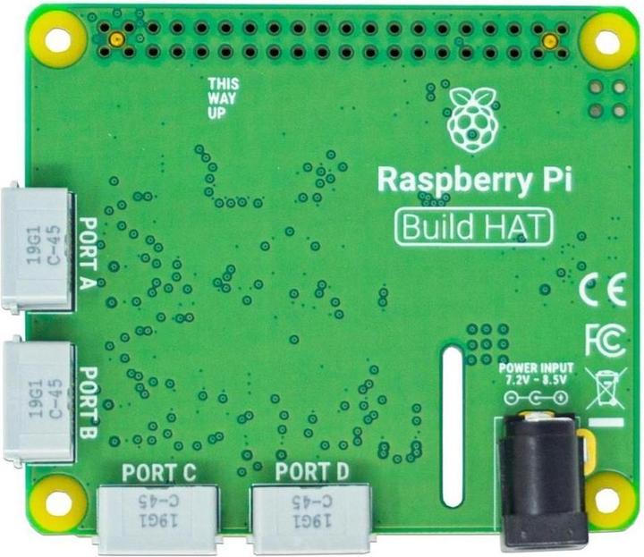Immagine prodotto Raspberry Pi Modulo di estensione Pi® Build HAT Adatto per (kit di sviluppo): Pi
