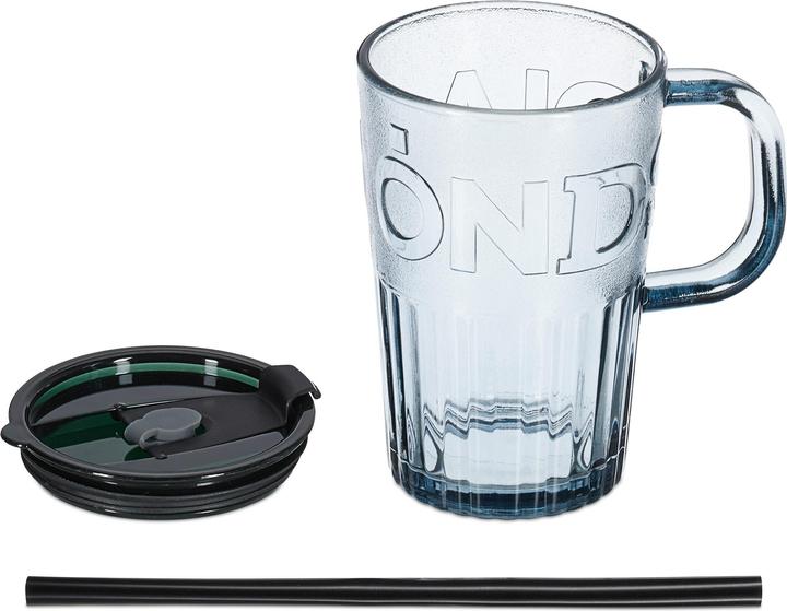 Produktbild Relaxdays 4x Trinkgläser (0.45 l, 4 x)