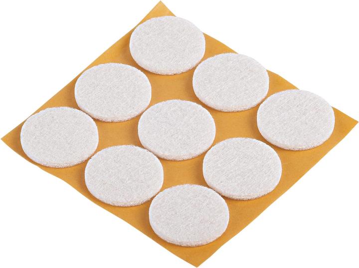 Produktbild Fix-o-moll Filzgleiter 3 mm / Ø 25 mm 9 x (Filzgleiter, 9 Stück)