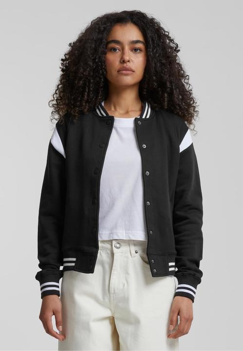 Immagine prodotto Urban Classics Giacca di felpa College Inset da donna (XXL)