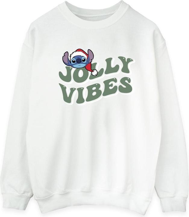 Actual product image Disney Mens Lilo & Stitch Jolly Chilling Vibes Sweatshirt (L)