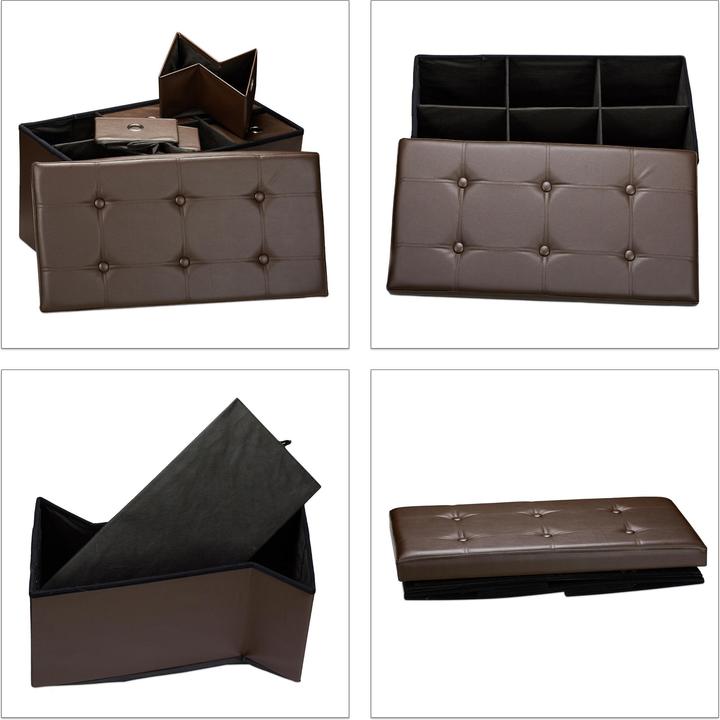 Immagine prodotto Relaxdays Panca contenitore (76 cm)