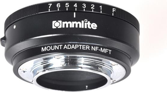 Actual product image Commlite Nikon F lens for MFT (Standard, Micro Four Thirds)
