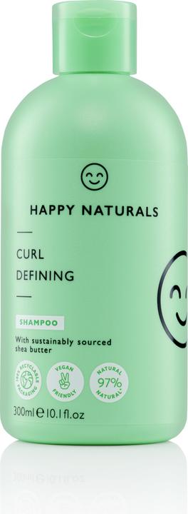 Happy Naturals Curl Defining Shampoo 300ml (300 ml, Flüssiges Shampoo)