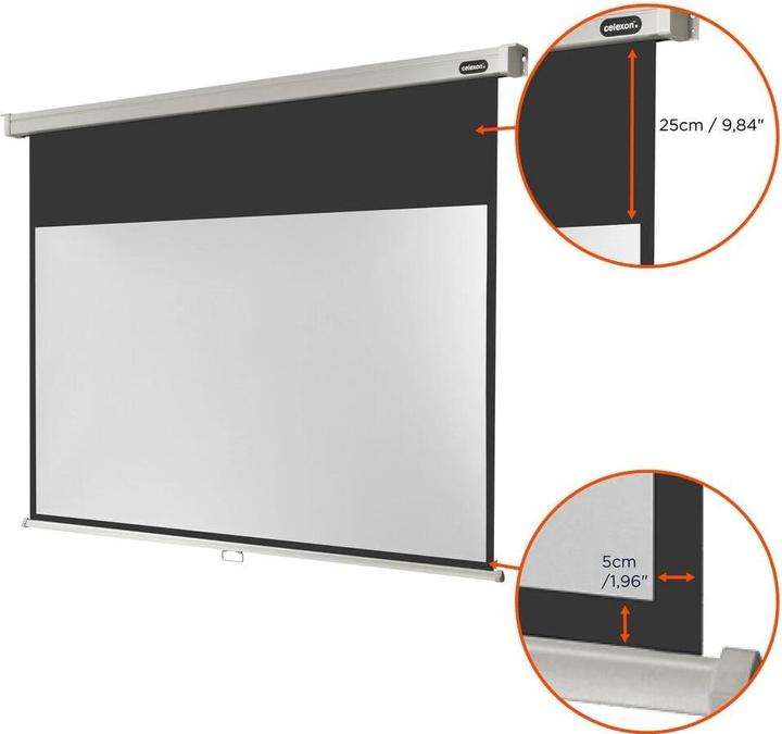 Actual product image Celexon Rollo Professional, Canvas, 16:9 (135", 16:9)
