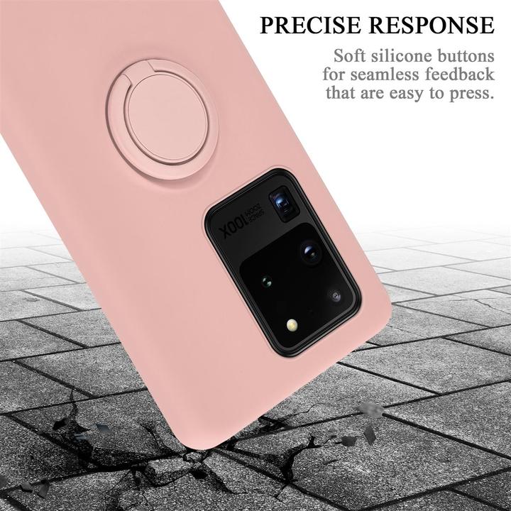 Image du produit Cadorabo TPU Liquid Ring Silicone Case Cover (Samsung Galaxy S20 Ultra)