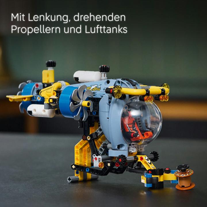 Produktbild LEGO Tiefseeforscher U-Boot (42201, LEGO Technic)