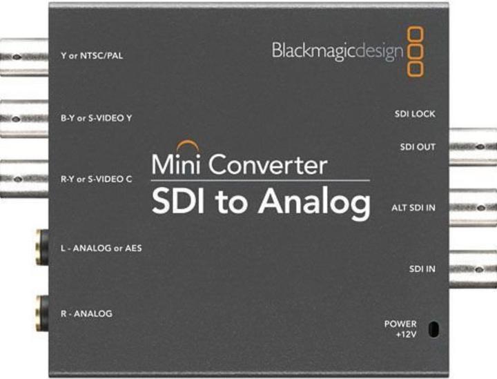 Immagine prodotto Blackmagic Mini convertitore SDI-Analogico (Digitale -> Analogico)