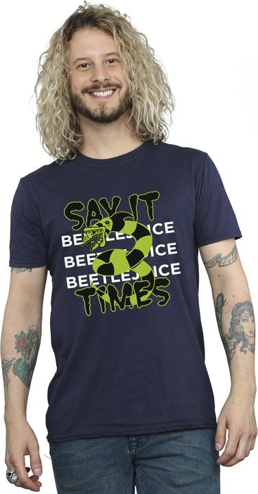 Produktbild Beetlejuice Say It 3 Times TShirt (5XL)