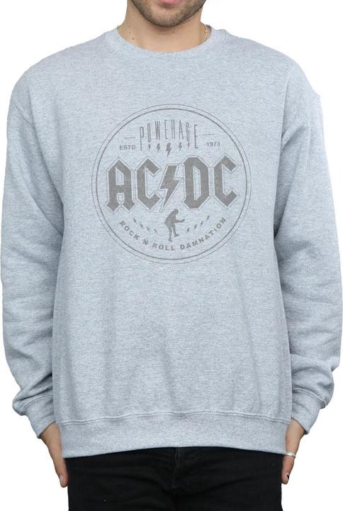 Produktbild AC/DC Rock N Roll Damnation Schwarz Baumwolle Sweatshirt (3XL)