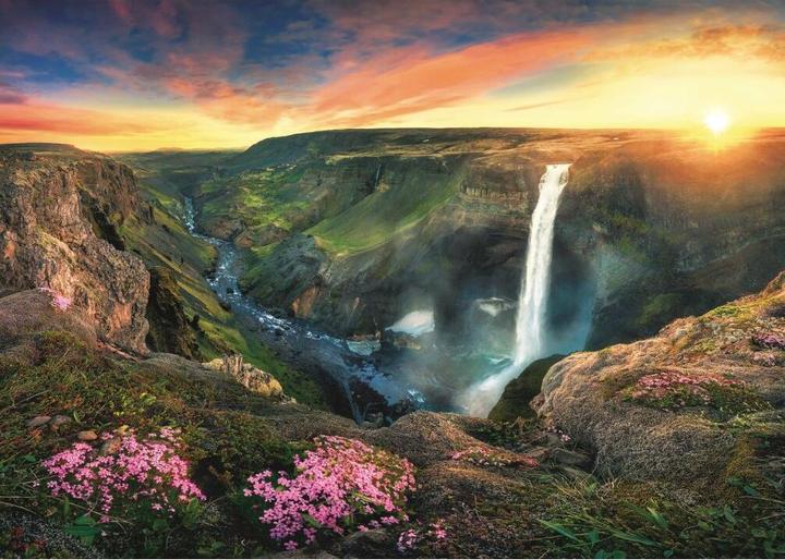 Actual product image Trefl 2000 PCS. Waterfall L Haifoss, Iceland (2000 pieces)