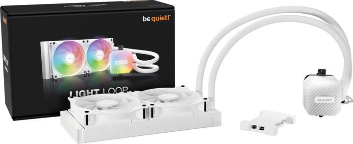 Actual product image be quiet! LIGHT LOOP 240mm White