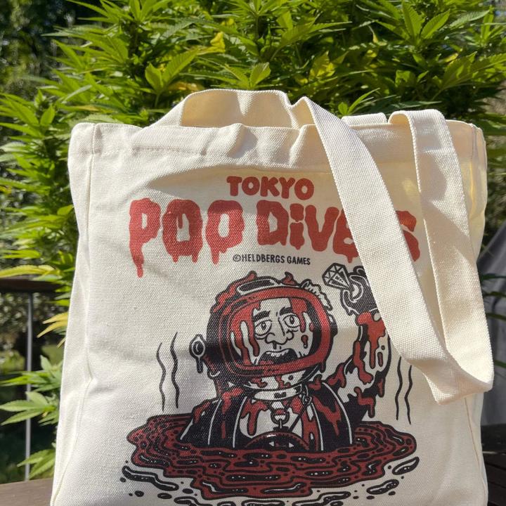 Produktbild Heldbergs Games Tote Bag „Tokyo Poo Divers“ - Tragetasche