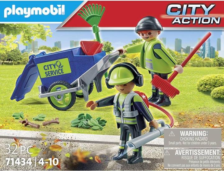 Immagine prodotto Playmobil Stadtreinigung mit E-Fahrzeug (71434, Playmobil Città d'azione)